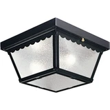 Recessed 2 Light 9.25 Inch Wide Outdoor Flush Mount by Progress - P5729