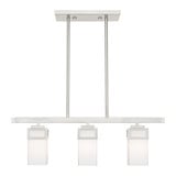 Harding 3 Light Modern Linear Chandelier by Livex - 40193
