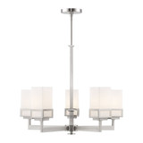 Harding 5 Light Medium Chandelier by Livex - 40195