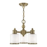 Middlebush 3 Light Small Chandelier by Livex - 40203