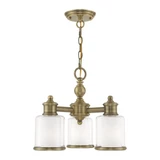 Middlebush 3 Light Small Chandelier by Livex - 40203