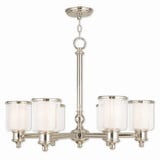 Middlebush 6 Light Large Chandelier by Livex - 40206