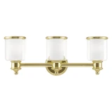 Middlebush 3 Light Vanity Light by Livex - 40213