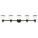 Middlebush 5 Light Vanity Light by Livex - 40215
