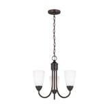 Seville 3 Light Small Chandelier by Generation Lighting - 3120203