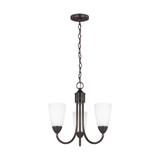 Seville 3 Light Small Chandelier by Generation Lighting - 3120203
