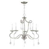Callisto 5 Light Medium Chandelier by Livex - 40775