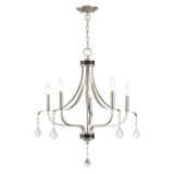 Laurel 5 Light Medium Chandelier by Livex - 40785