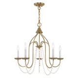 Alessia 5 Light Medium Chandelier by Livex - 40795