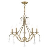 Caterina 5 Light Medium Chandelier by Livex - 40845