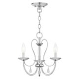 Mirabella 3 Light Small Chandelier by Livex - 40863