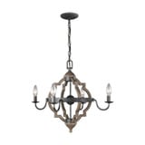 Socorro 4 Light Medium Chandelier by Generation Lighting - 3124904