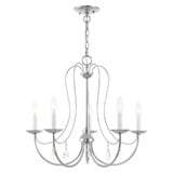 Mirabella 5 Light Medium Chandelier by Livex - 40865