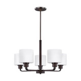Canfield 5 Light Medium Chandelier by Generation Lighting 3128805EN3-962 - 3128805