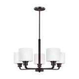 Canfield 5 Light Medium Chandelier by Generation Lighting 3128805EN3-962 - 3128805