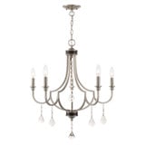 Glendale 5 Light Medium Chandelier by Livex 40885 - 40885