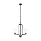 Franport 3 Light Small Chandelier by Generation Lighting - 3128903