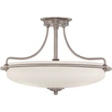 Griffin 4 Light 21 Inch Wide Semi Flush Mount by Quoizel - GF1721