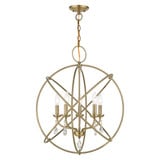 Aria 5 Light Medium Chandelier by Livex - 40905