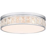 Gibson 31W LED 14.75 Inch Wide Flush Mount by Quoizel - GIB1615