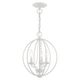 Arabella 3 Light Mini Chandelier by Livex - 40913