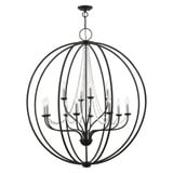 Arabella 12 Light Oversized Foyer Chandelier by Livex - 40919