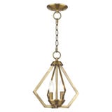 Prism 2 Light Mini Chandelier by Livex - 40922