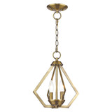 Prism 2 Light Mini Chandelier by Livex - 40922