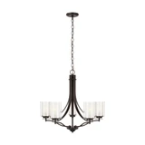 Elmwood Park 5 Light Medium Chandelier by Generation Lighting - 3137305