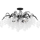 Maple 6 Light 29 Inch Wide Semi Flush Mount by Quoizel - MAP1728