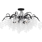 Maple 6 Light 29 Inch Wide Semi Flush Mount by Quoizel - MAP1728
