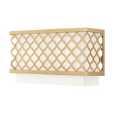 Arabesque 2 Light Wall Sconce 13 Inch Wide by Livex - 41102