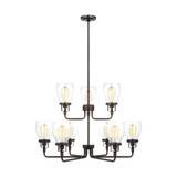 Belton 9 Light Large Chandelier by Generation Lighting 3214509EN7-962 - 3214509