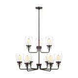 Belton 9 Light Large Chandelier by Generation Lighting 3214509EN7-962 - 3214509