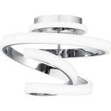 Aviva 26W LED 13 Inch Wide Semi Flush Mount by Quoizel - PCAVI1713