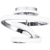 Aviva 26W LED 13 Inch Wide Semi Flush Mount by Quoizel - PCAVI1713