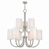 Haddonfield 9 Light Oversized Foyer Chandelier by Livex - 41168H