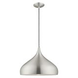Metal Shade 1 Light Small Chandelier by Livex 41174 - 41174