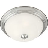 Essentials 583X 1 Light 11.5 Inch Wide Transitional Flush Mount by Maxim - 5840