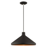 Metal Shade 1 Light Small Chandelier by Livex 41179 - 41179