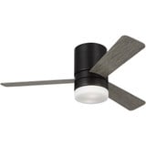 Era 3 Blade Hugger Ceiling Fan with Light Kit 44 Inches Wide by Generation - 3ERHR44