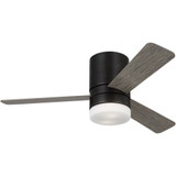 Era 3 Blade Hugger Ceiling Fan with Light Kit 44 Inches Wide by Generation - 3ERHR44