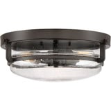 Outpost 3 Light 14.75 Inch Wide Flush Mount by Quoizel - QF3411