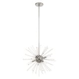 Utopia 6 Light Small Chandelier by Livex - 41254
