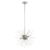 Utopia 6 Light Small Chandelier by Livex - 41254