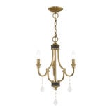 Glendale 3 Light Small Chandelier by Livex 41273 - 41273