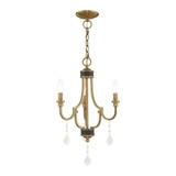 Glendale 3 Light Small Chandelier by Livex 41273 - 41273