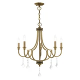 Glendale 5 Light Medium Chandelier by Livex 41275 - 41275