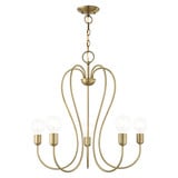 Lucerne 5 Light Medium Chandelier by Livex - 41365