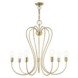Lucerne 7 Light Large Chandelier by Livex - 41367